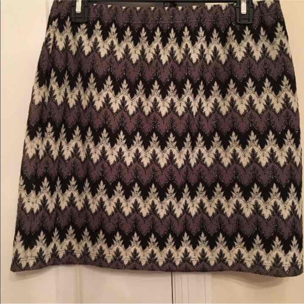 Mini skirt with lining